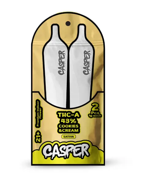 Casper Pre-rolls – Cookies & Cream (2 Pack)