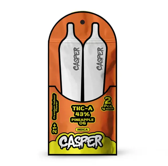 Casper Pre-rolls – Pineapple OG (2 Pack)