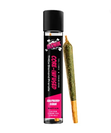 IKONIK 2ct Core-Infused Pre-Rolls RASBERRY KRAVE