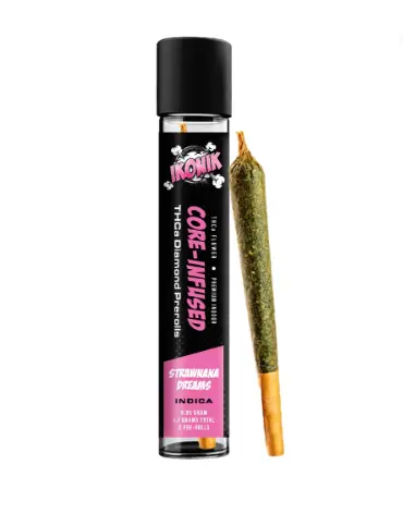 IKONIK 2ct Core-Infused Pre-Rolls STRAWNANA DREAMS 