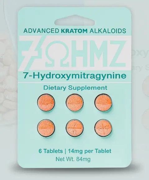 7OHMZ – ADVANCED KRATOM ALKALOIDS 6CT