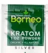 OPMS | Silver Kratom Powder SUPER GREEN VEIN BORNEO
