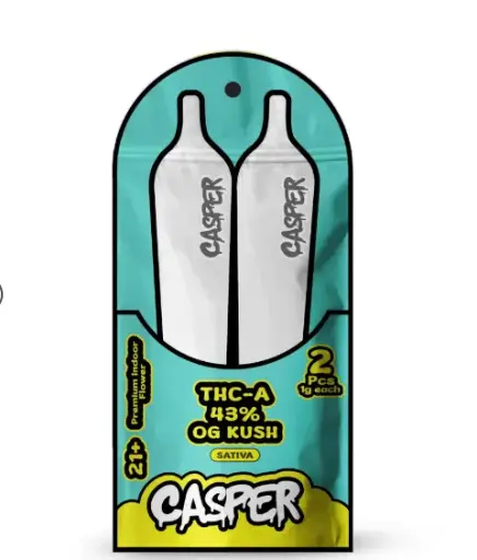 Casper Pre-rolls – OG Kush (2 pack)