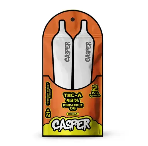 Casper Pre-rolls – Pineapple OG (2 Pack)