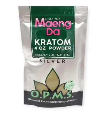 OPMS | Silver Kratom Powder MAENGA DA 