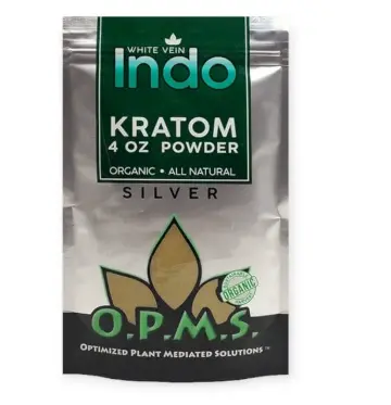 OPMS | Silver Kratom Powder WHITE VEIN INDO