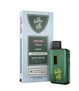 HIDDEN HILLS Miami Rose | Sativa | Live Sugar 3G