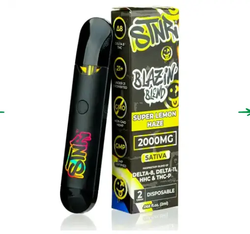 STNR 2 Gram Blazin Blend SUPER LEMON HAZE