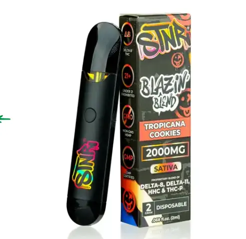 STNR 2 Gram Blazin Blend TROPICANA COOKIES