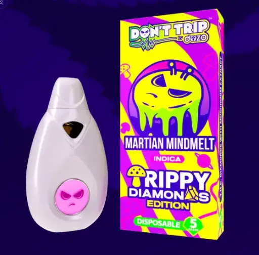 5g Trippy Dimonds Mushroom Vape | Martian Mindmelt