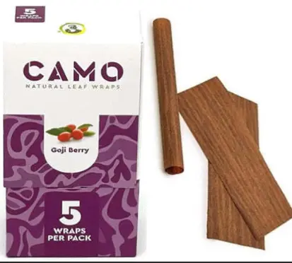 Camo Natural Leaf Wraps GOJI BERRY